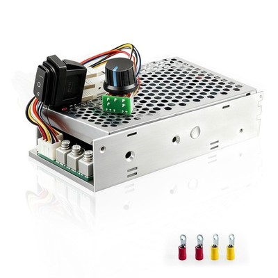 Industrial PWM DC Motor Speed Controller 3500W 100A Max, DC 10-55V Brush Moto...