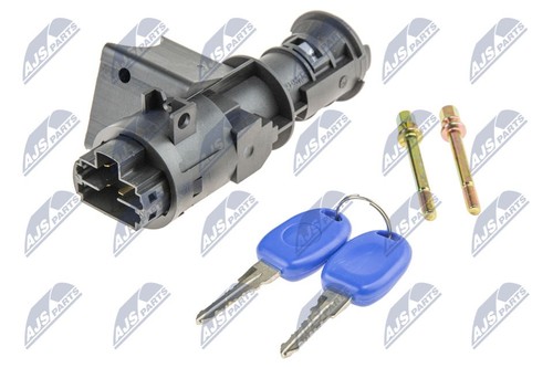 STEERING LOCK EST-FT-004B FOR FIAT CINQUECENTO BARCHETTA PUNTO/Convertible/Van - Picture 3 of 12