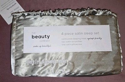 The Beauty Company SATIN SLEEP COLLECTION (CHAMPAGNE) SEALED 