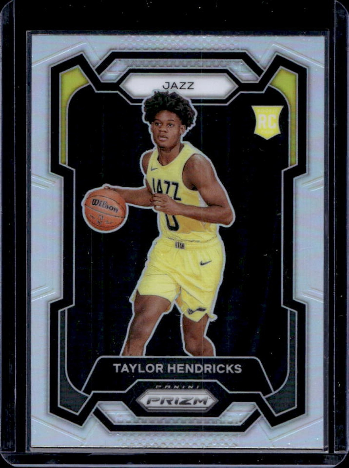 2023-24 Prizm Taylor Hendricks Prizms Silver Rookie RC #161 Jazz