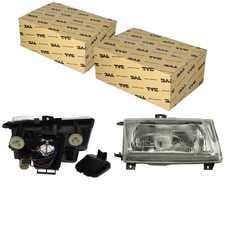 2x TYC Scheinwerfer L+R für CADDY II POLO 11.95-01.04 VW