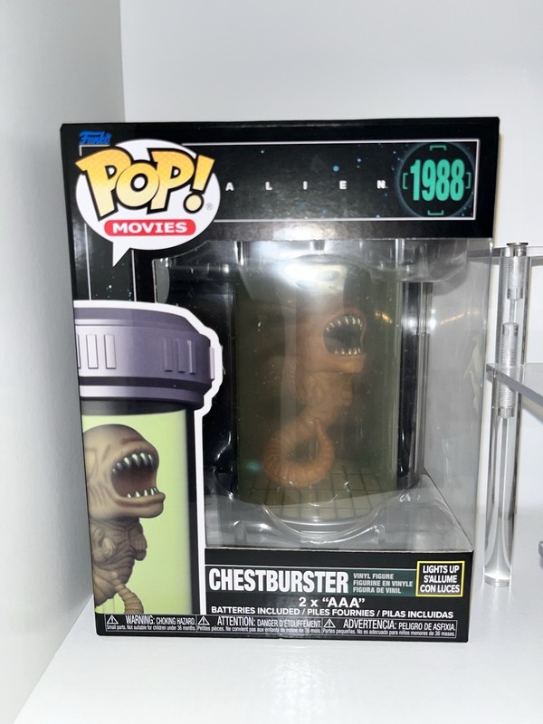 Funko POP! Movies Alien Chestburster Lights Up Vinyl Figure #1988