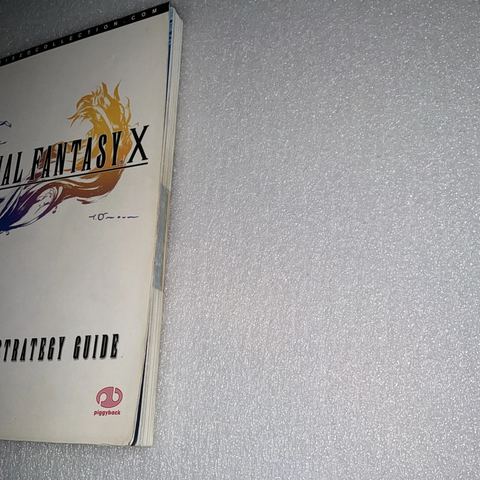 Final Fantasy X (10) Official Strategy Guide god condition for age used ps2 - Image 4 of 4