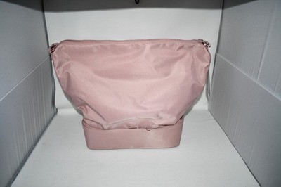 Beis Nylon Shoulder Tote in Atlas Pink #BEIS3248336 NWT