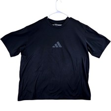 adidas Z.N.E. Loose-Fit Tee JJ1151 T-Shirt Mens XLT Black  Gorpcore Athleisure