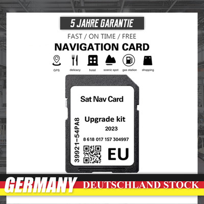NEUSTE SD KARTE für SUZUKI SLDA EUROPA Navigation SD Karte