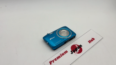 i*o様 Nikon COOLPIX S3500 青 バッテリー付き Nikon COOLPIX S3500 Oriental Blue Digital Camera w/ Battery