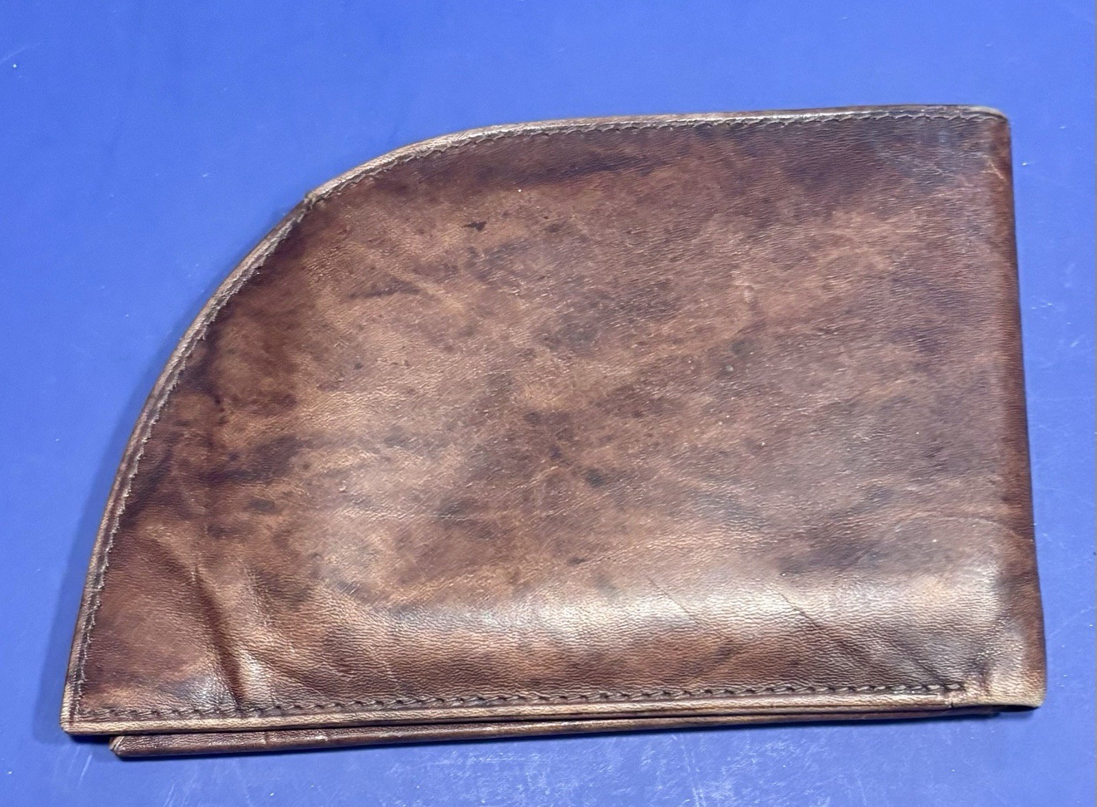 Rogue Industries Front Pocket Wallet brown leather Made in Maine USA NICE!