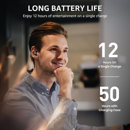 TOZO T6 Bluetooth 5.3 Wireless Earbuds AI Clear Calls Earphones IPX8  Waterproof - Picture 4 of 58