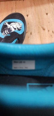 Vans Germs Slip-On Shoes Mens Size 10 Blue Skull Limited 