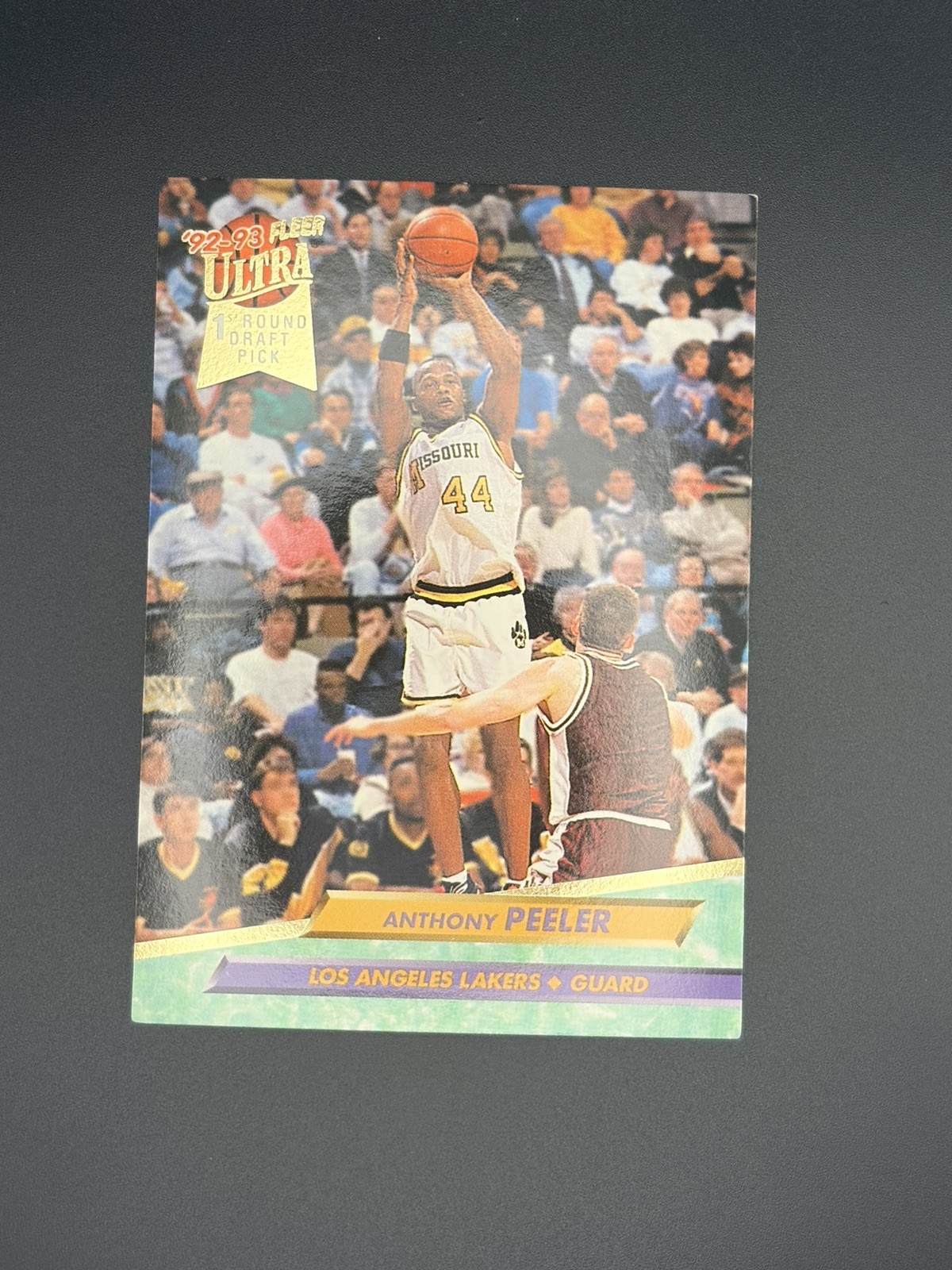 1992-93 Fleer Ultra Basketball Anthony Peeler #196 Rookie RC Lakers