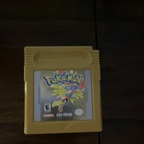 Nintendo Pokémon Gold Version Game Boy Color Pokémon Series