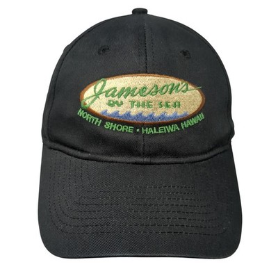 Jamesons On The Sea North Shore Haleiwa Hawaii Baseball Cap Black One Size KC