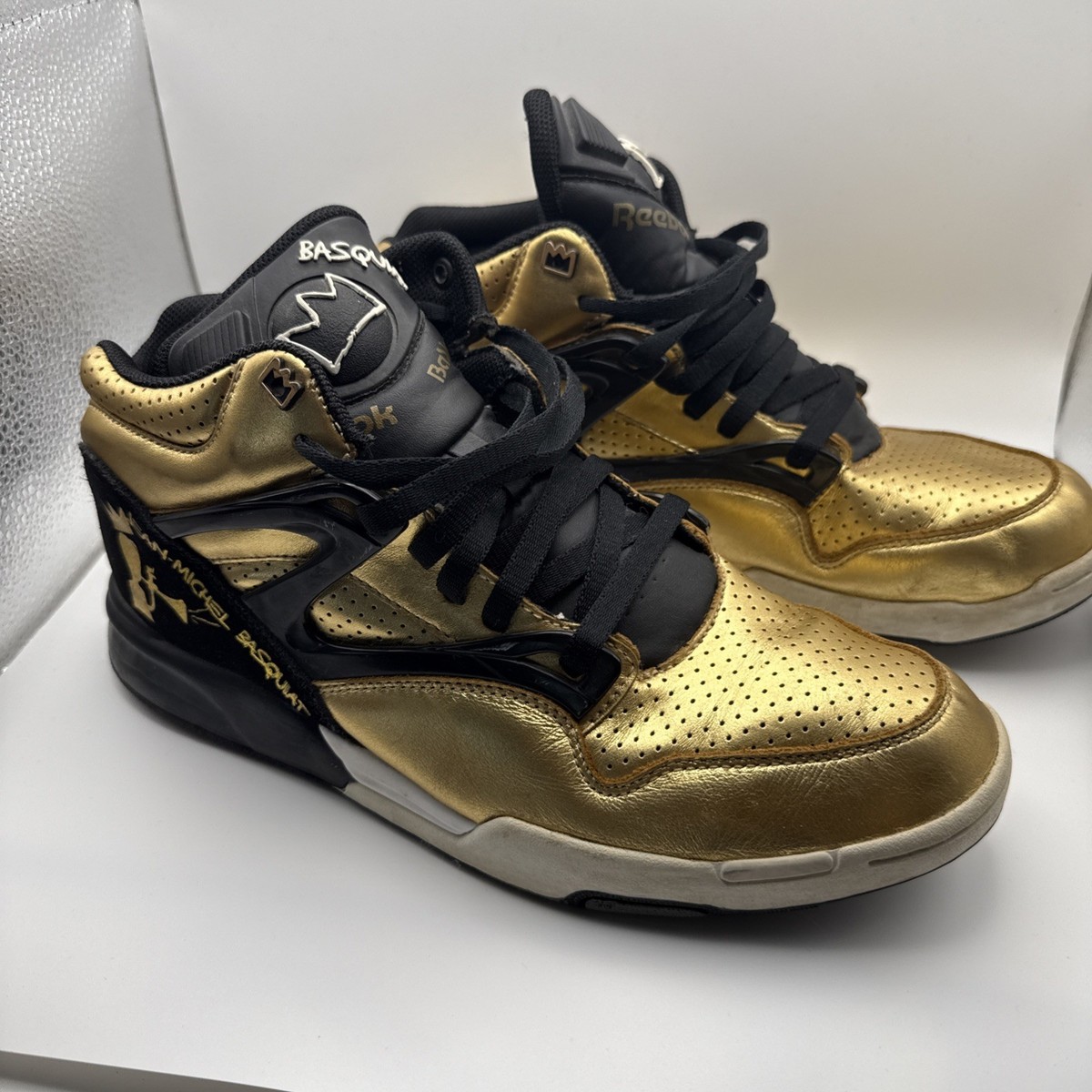 Reebok Pump Omni Lite Basquiat Brass/Blk/Wht Grey J87151 Affili