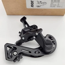 microSHIFT ADVENT 9 Speed Medium Cage Rear Bike Derailleur Black OPEN PACKAGE