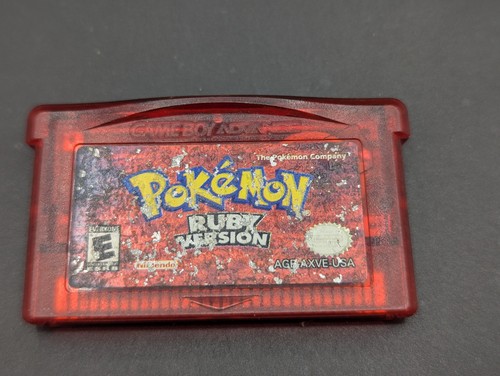 Pokemon Ruby Version ( Game Boy Advance ) New 20yr Battery - Authentic - Tested - Picture 3 of 5