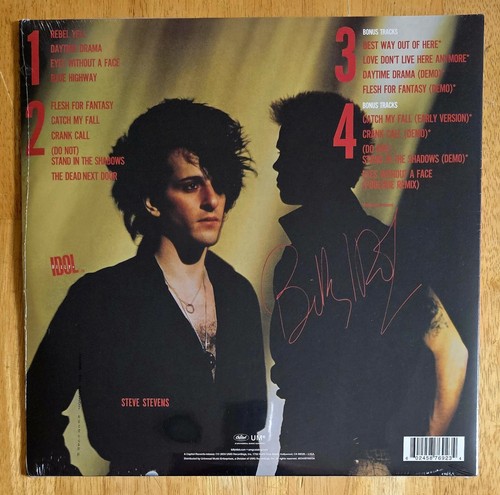 Billy Idol Rebel Yell 40th Anniversary Vinyl 2xLP Record NEW 8 Bonus Tracks! - Picture 2 of 2