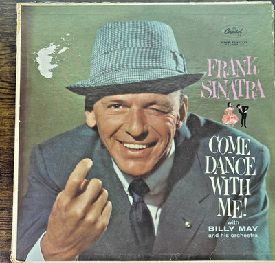 FRANK SINATRA - Come Dance With Me - 1959 Jazz LP Capitol Vinyl Record Records