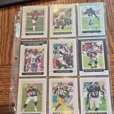 Topps Football 50th Anniversary 2005 NFL Trading Card Lot 34 Cards