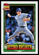 1991 Topps #6 Nolan Ryan