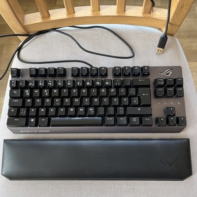 ASUS ROG Strix Scope TKL Deluxe, Kabelgebunden, USB, Mechanisch, QWERTZ, RGB-LED