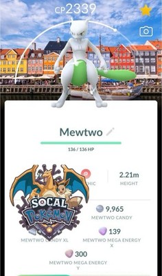 Pokémon G0 Shiny Mewtwo Copenhagen Background🔥 gofest 2026🔥 20k