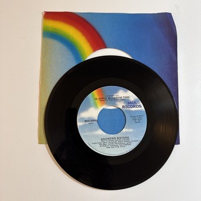 Andrews Sisters In Apple Blossom Time / Bei Mir Bist 45rpm 7'' VG+