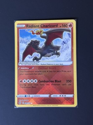 Radiant Charizard Crown Zenith Card 020/159