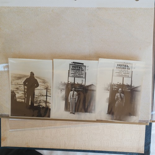 Vintage 1940er -60er Jahre Fotoalbum WWII Militär & Familienfoto (lesen) - Bild 8 von 13