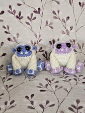 1 Crochet Mini Yeti Crocheted Yeti Abominable Snowman Bigfoot Handmade 1 Yeti