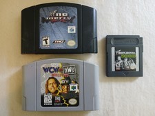 WWE games. WCW vs NWO World Tour, WWF No Mercy, and WWF Wrestlemania 2000