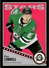 2019-20 O-Pee-Chee Retro Black Border Esa Lindell 097/100 Dallas Stars #364