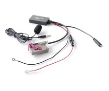 Bluetooth Aux in Adapter A2DP mit mikrofon stream passend für Audi RNS-E Telefon