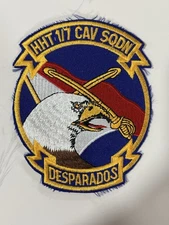 US Army HHT 1st Squadron 7th Cavalry Regiment Desparados Vietnam Military Patch
