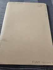 FIAT 131 1980s Testberichte Werbung Reklame Konvolut Sammlung #O8