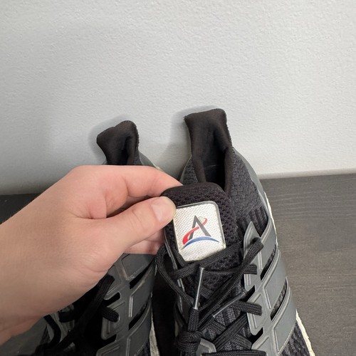 Adidas NASA x UltraBoost DNA Mens 12 Black Carbon Athleisure Running Streetwear - Picture 12 of 22