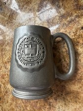 Vintage USA Made University Of Notre Dame RWP Wilton Pewter Mug