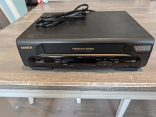 SAMTRON SV-C90 VHS VCR Player - Tested Works Good No Remote