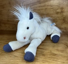 Vintage 2000 Animal Alley Toys R Us White Lipizzaner Horse plush