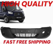 FORD TRANSIT MK8 2014 - 2019 FRONT BUMPER WITH MARKING FOR FOG HOLES NEW