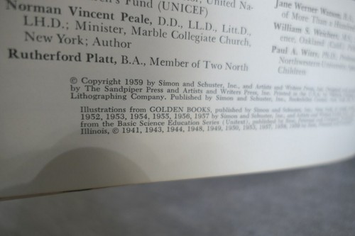1959 Das goldene Buch Enzyklopädie Hardcover-Bücher Band 1-15 Erdferkel - Vulkane - Bild 3 von 27