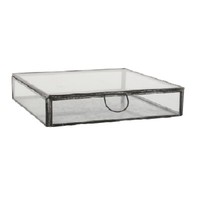 Glas Kiste Mittelgroß Mit Abdeckung Solitaire Von Ib Laursen