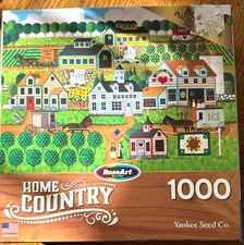 Yankee Seed Co. COMP 1000 pc Puzzle Groceries Dairy Apple & Packaged Seeds