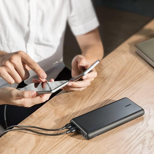 Power Bank 26800mAh, 3-Port Fast Charger with Dual Input for iPhone & Android - Picture 2 of 6