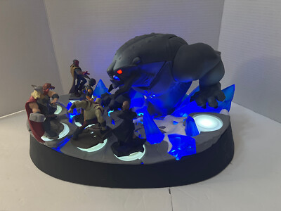 Disney Infinity Marvel Frost Giant Collector Base Beast Light Up w/6
