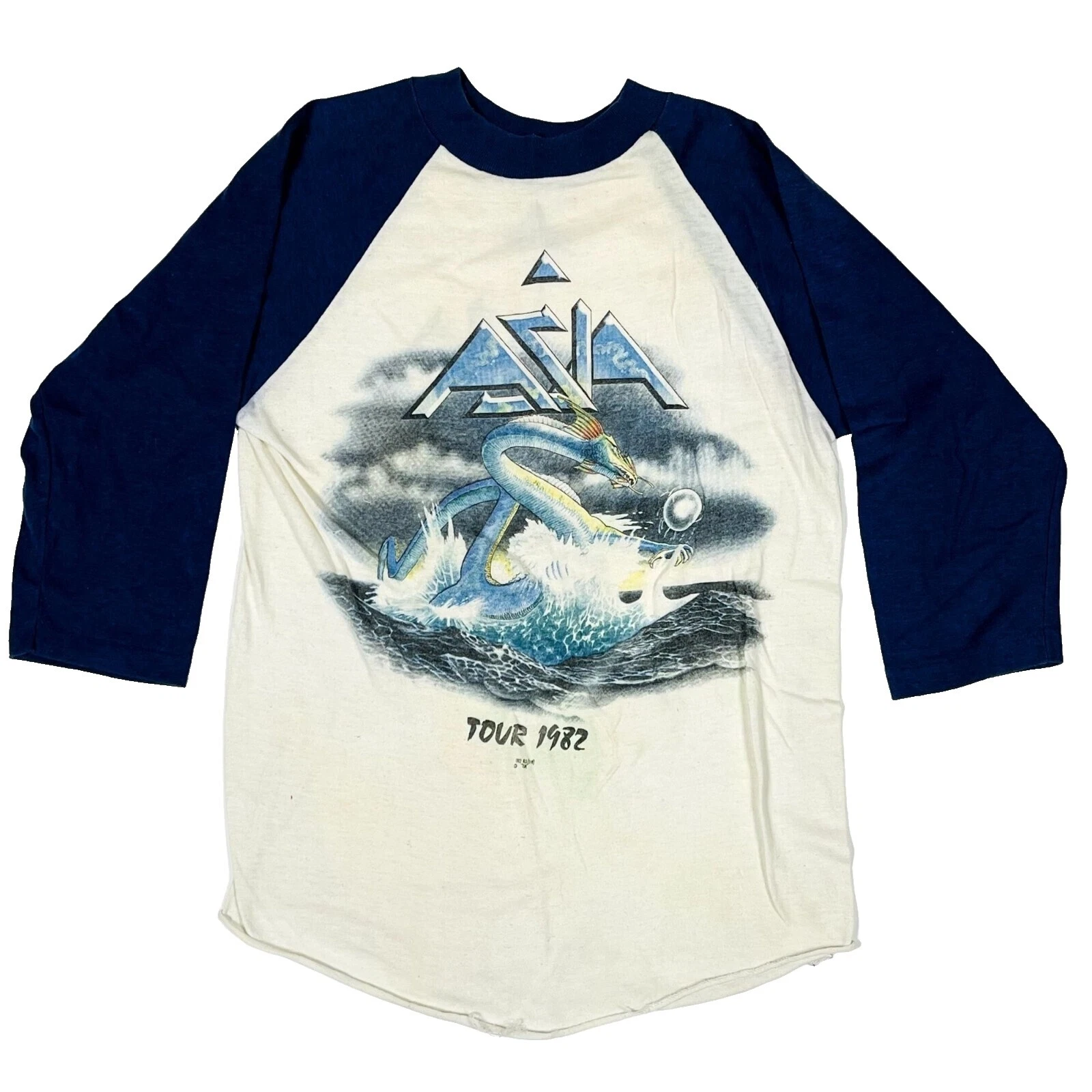 Camisetas Vintage psicodélico Blanco para hombres