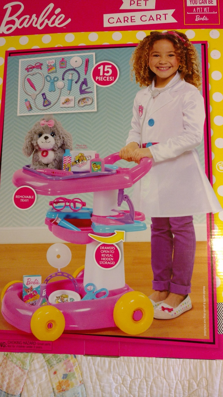 barbie pet care cart
