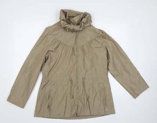 Klass Womens Beige Jacket Size 12