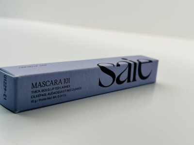 Saie Mascara 101 Thick Bold Lifted Lashes -Black- 0.31oz/10g Authentic