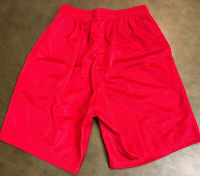 New  Alleson Athletic Gym And Workout Shorts, Model 5067P, Adult S, Red